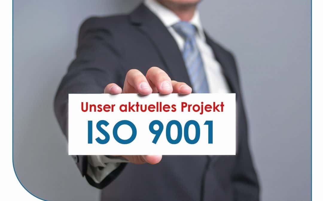 Unser aktuelles Projekt: Qualitätsmanagement ISO 9001 für Werbeagentur DiKONZEPT